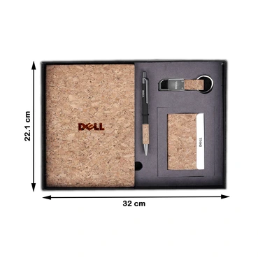 Personalised Cork 4Pc Office Set2